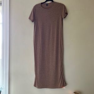 Maxi tshirt dress.